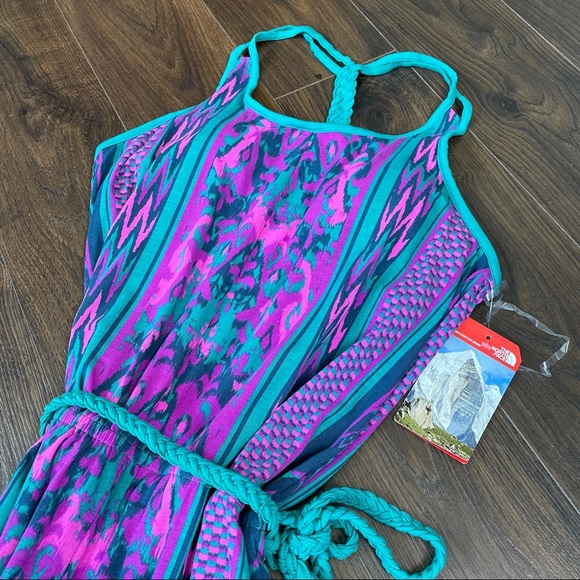 THE NORTH FACE Nicolette Maxi Dress Multicolor NWT - Picture 2 of 5